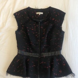 Tweet Milly peplum top